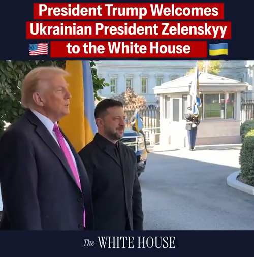 Зеленський прибув у Білий дім на зустріч з Трампом 